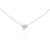 Diamond Dragonfly Necklace White Gold